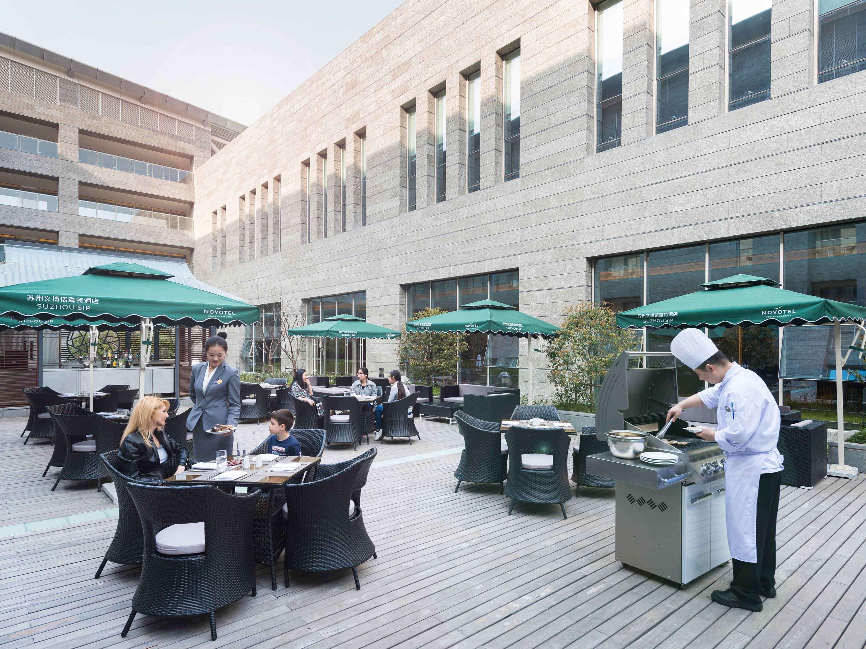 Novotel Jinji Lake Suzhou Sip Suzhou (Jiangsu) Exterior foto