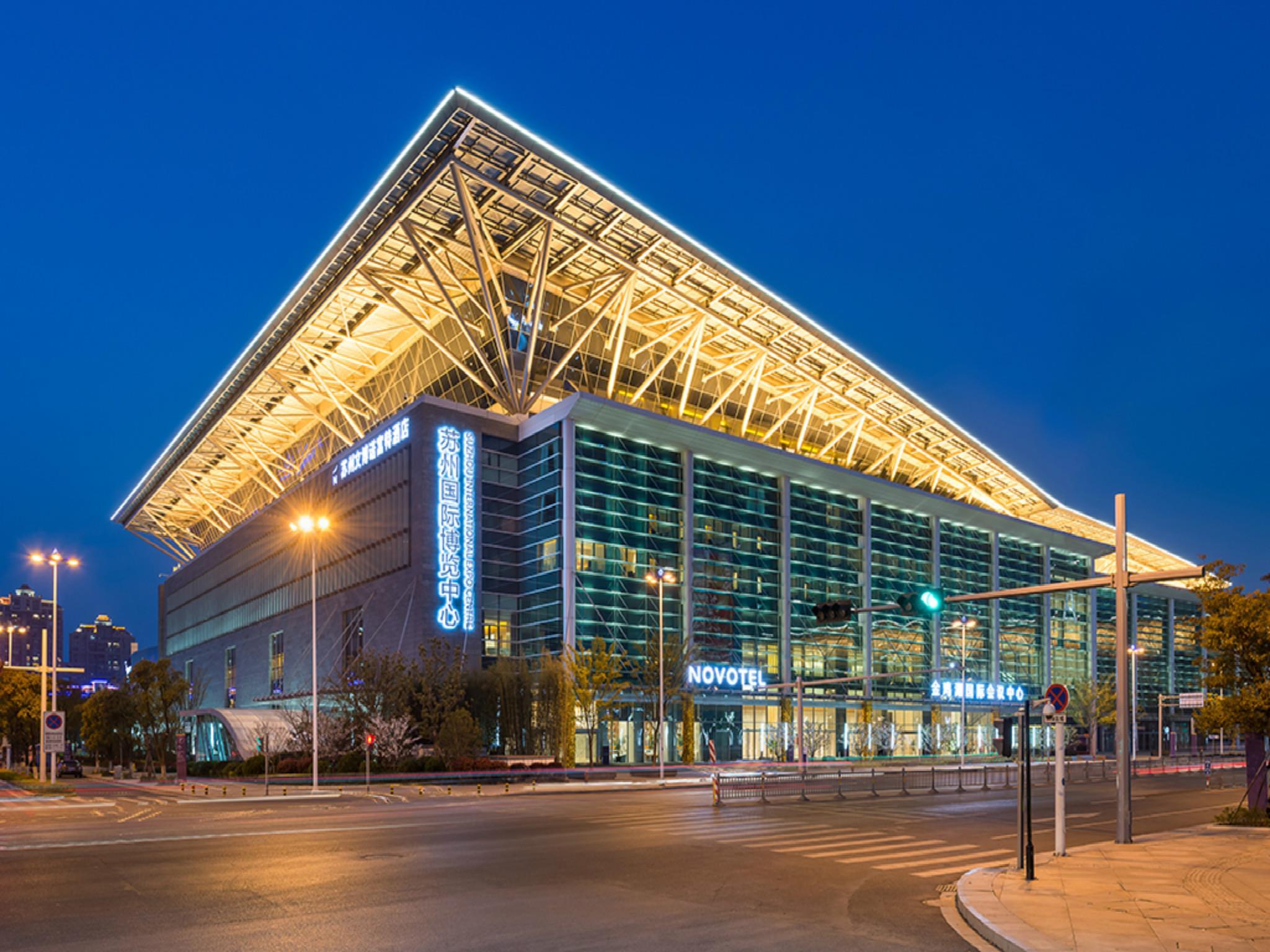 Novotel Jinji Lake Suzhou Sip Suzhou (Jiangsu) Exterior foto