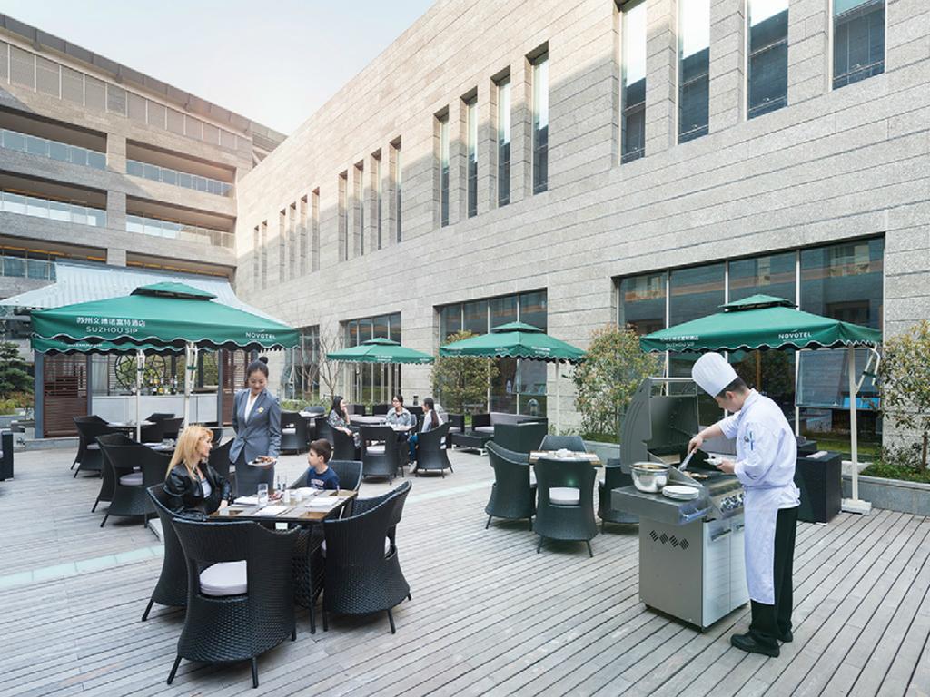 Novotel Jinji Lake Suzhou Sip Suzhou (Jiangsu) Exterior foto