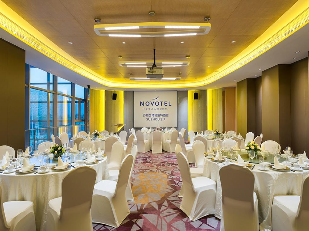 Novotel Jinji Lake Suzhou Sip Suzhou (Jiangsu) Exterior foto