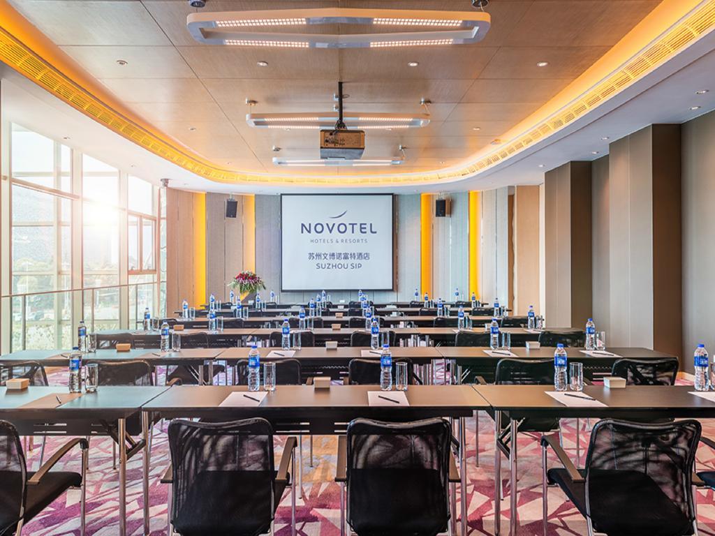 Novotel Jinji Lake Suzhou Sip Suzhou (Jiangsu) Exterior foto